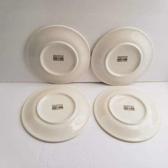 Ceramica Cuore 7.5" Ceramic Plates Formaggi Cheese Illustration Made in Italy - Picture 2 of 8